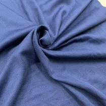 Manufacturers supply 100D/144F polyester cover cotton mesh cloth silk cover cotton bird's eye cloth school uniform sportswear fabric