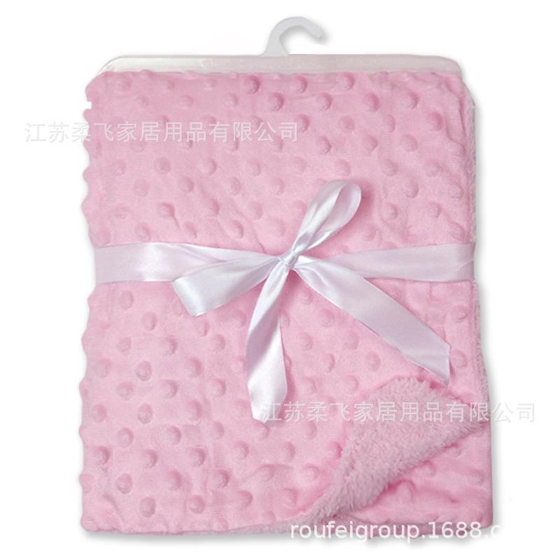 Extra Soft Cashmere Blanket Blanket Factory Flanged Blanket Double Foam Cover Blanket Double-Sided Velvet