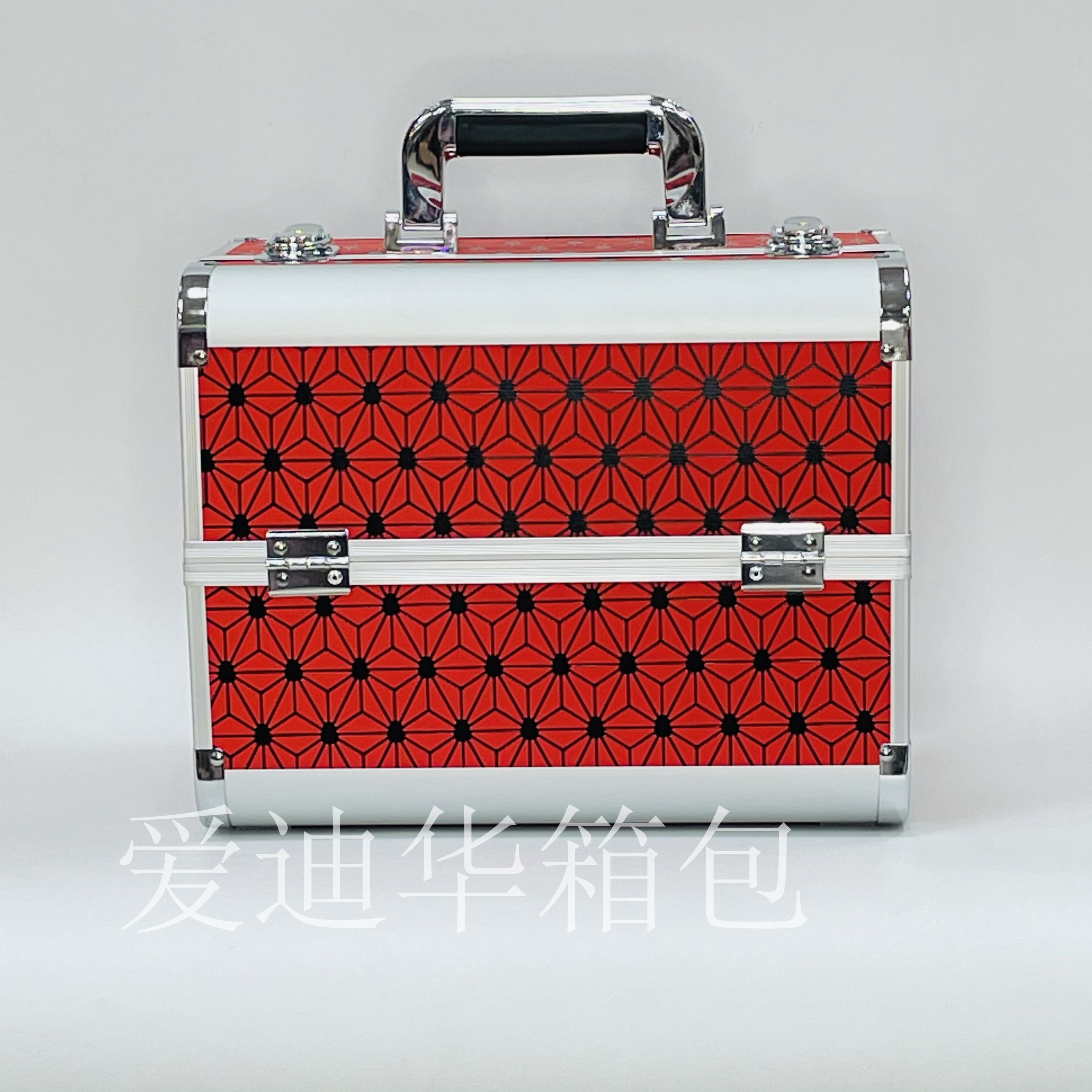 Aidihua 2021 New Fashion Bestseller Chrysanthemum Pattern High-end Storage and Makeup Aluminum Box for Beauty, Nail Art and Tattoo details Picture