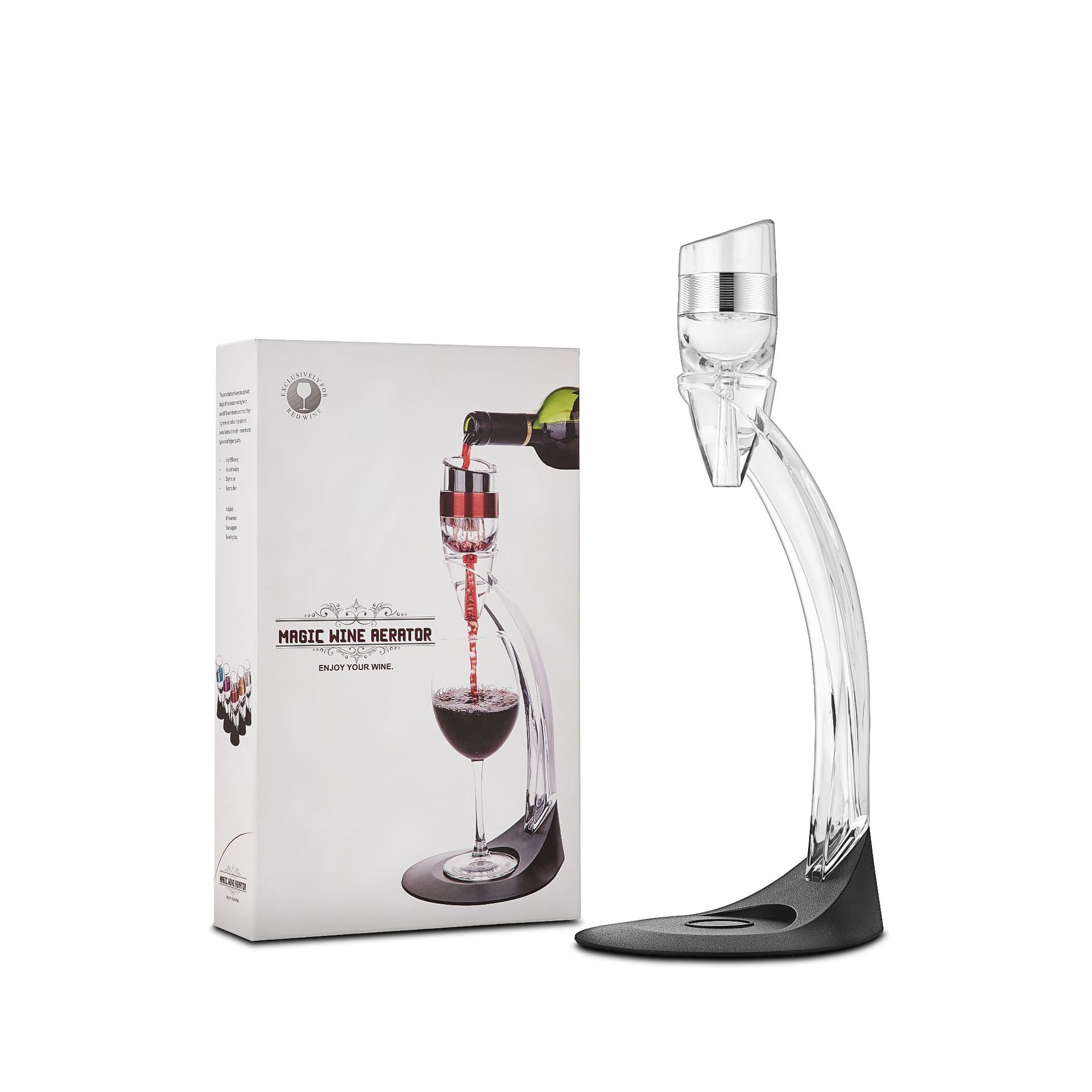 New concept wine decanter, showerhead magic set, wine decanter, wine utensils, wine decanter set, bar, KTV, couple's date, PATY decanter, quick magic decanter. details Picture