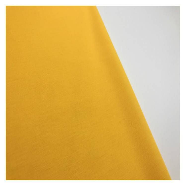 Factory direct sales of knitted four-sided elastic fabric, single-hole silk fashionable windbreaker and sweatshirt elastic fabric in stock Item Picture