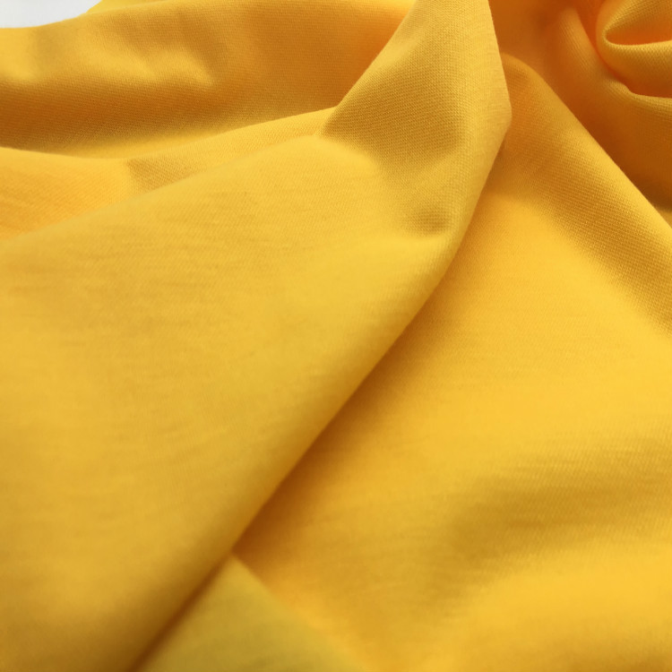 Factory direct sales of knitted four-sided elastic fabric, single-hole silk fashionable windbreaker and sweatshirt elastic fabric in stock Application Scenario