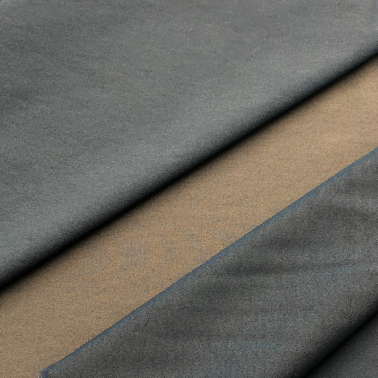 Factory direct sales and immediate supply of nylon and polyester two-color four-sided elastic mountaineering suits, fashionable clothing with two-color elasticity