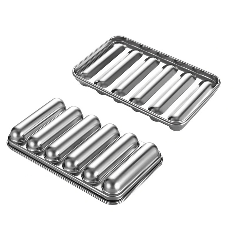 304 stainless steel sausage mold, sausage for babies, baby food, steamed cake for infants, homemade sausage mold, heat-resistant Item Picture