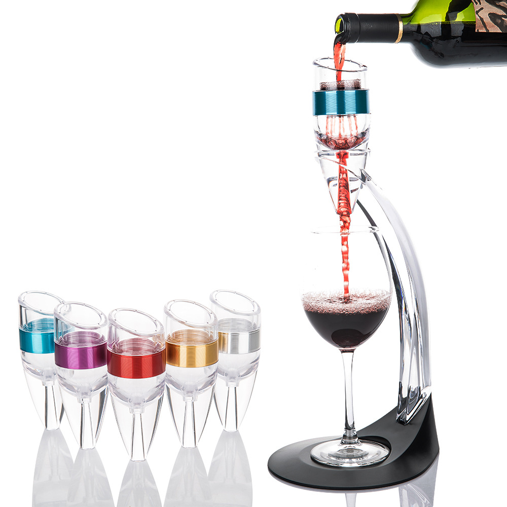 New concept wine decanter, showerhead magic set, wine decanter, wine utensils, wine decanter set, bar, KTV, couple's date, PATY decanter, quick magic decanter. Item Picture
