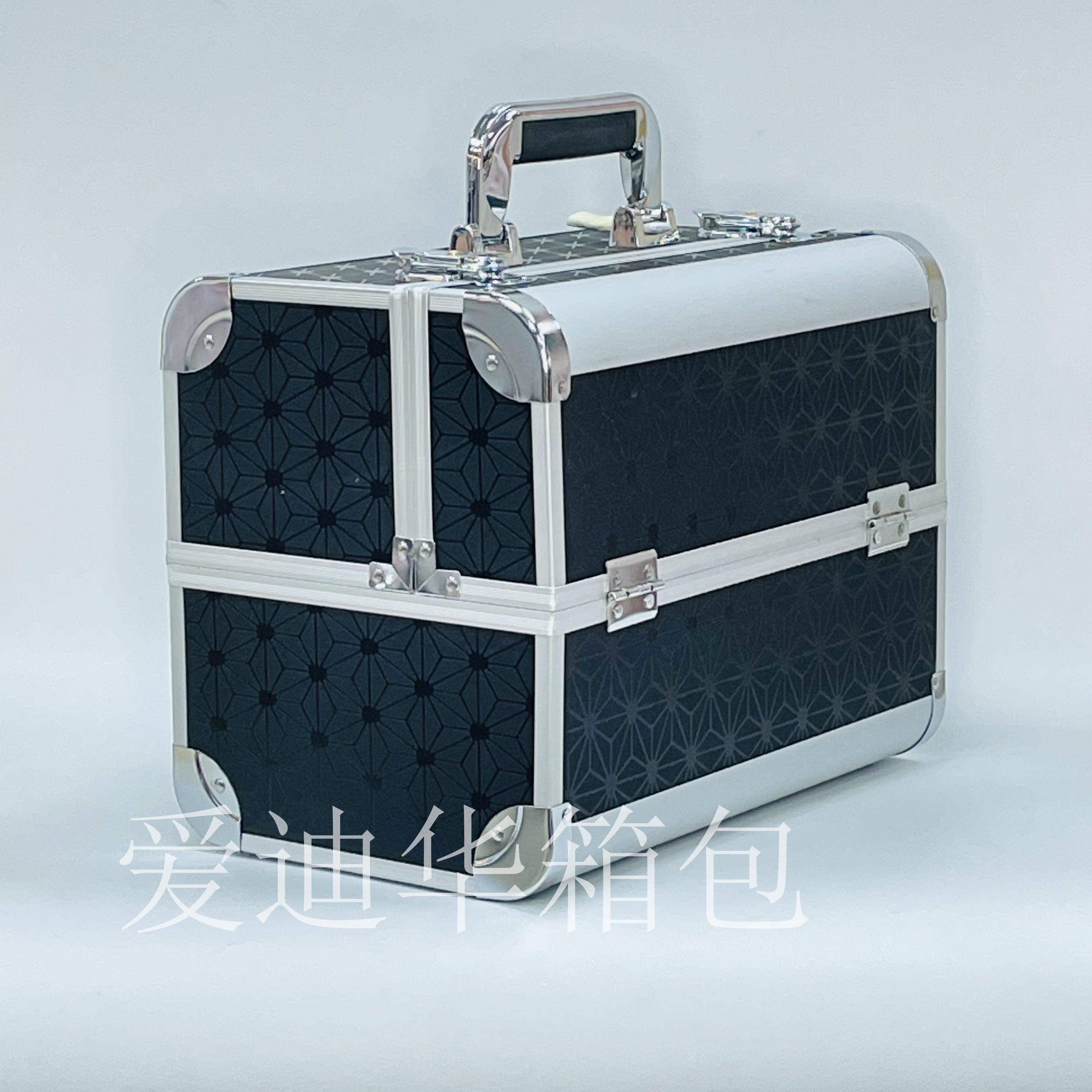Aidihua 2021 New Fashion Bestseller Chrysanthemum Pattern High-end Storage and Makeup Aluminum Box for Beauty, Nail Art and Tattoo Item Picture