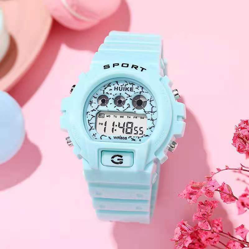 New Kaka Western European student sports electronic watch for boys and girls, children's fashionable LED luminous watch factory wholesale Application Scenario