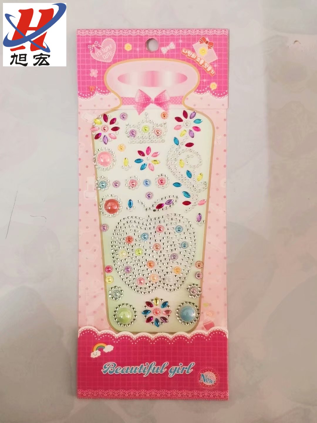 Zhongka fruit diamond stickers DIY acrylic diamond stickers manufacturers direct wholesale acrylic stickers