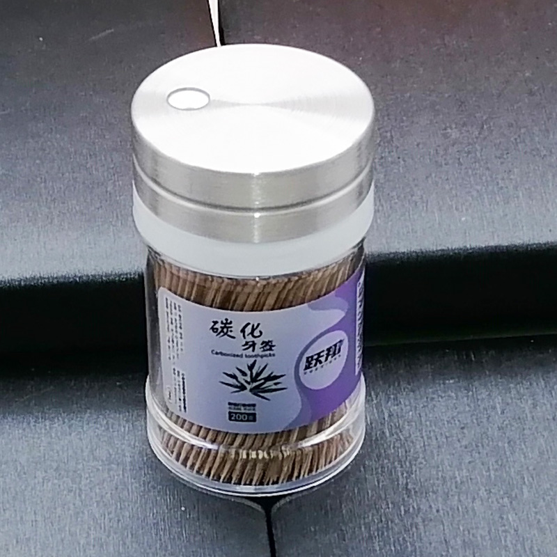 N2331 carbonized premium toothpicks 815# Toothpick box, toothpick can, Toothpick bottle, Toothpick cylinder, Yiwu, 2 yuan details Picture