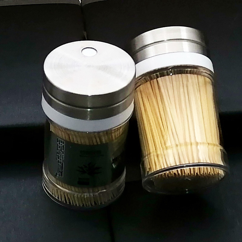N2345 815# Premium steel cap toothpick, toothpick box, toothpick can, toothpick bottle, Toothpick cylinder, Yiwu, 2 yuan details Picture