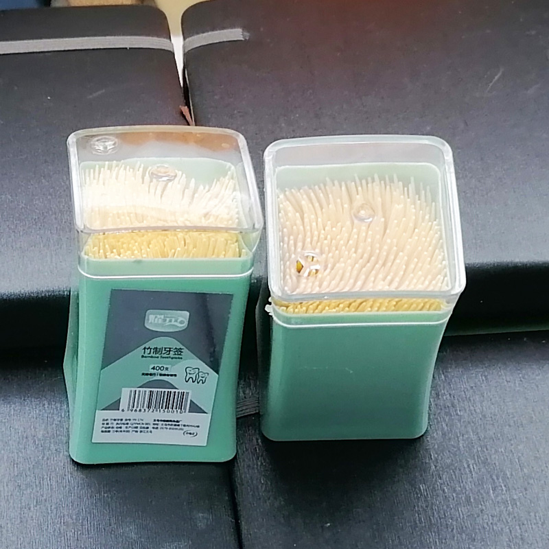 N2232 174# Square toothpick, toothpick box, toothpick can, toothpick bottle, Toothpick cylinder, Yiwu, 2 yuan Specification image