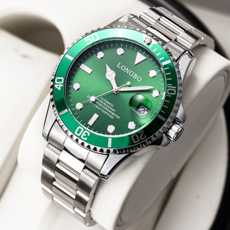 LONGBO Water Ghost series mechanical Watch for Men's Business Fully automatic movement waterproof mechanical men's wristwatch