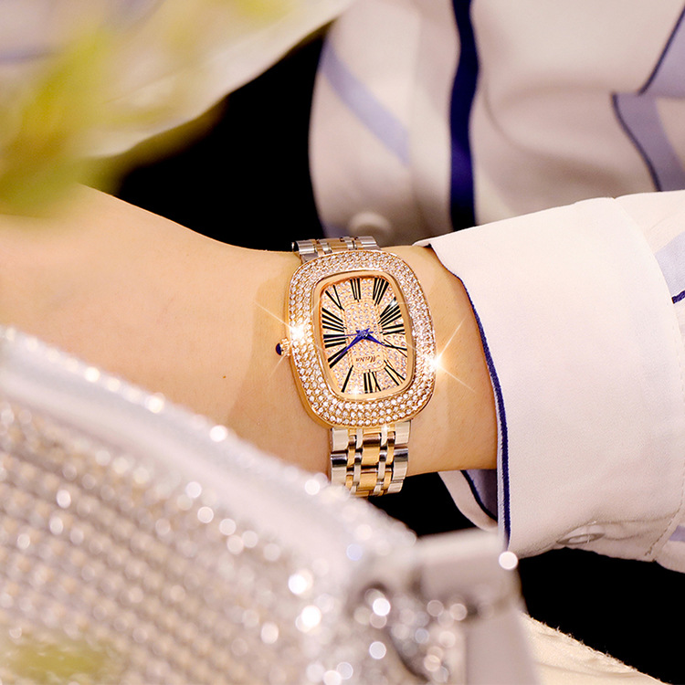 MEIBIN square fashion live-streaming bestseller Korean version student women's waterproof watch wholesale details Picture