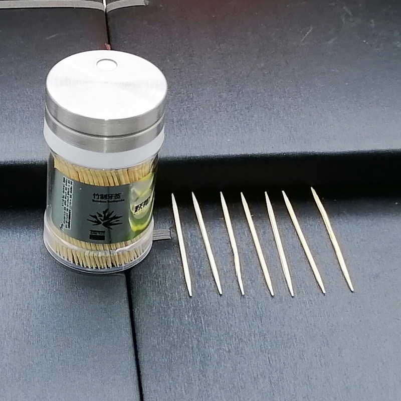 N2345 815# Premium steel cap toothpick, toothpick box, toothpick can, toothpick bottle, Toothpick cylinder, Yiwu, 2 yuan Specification image