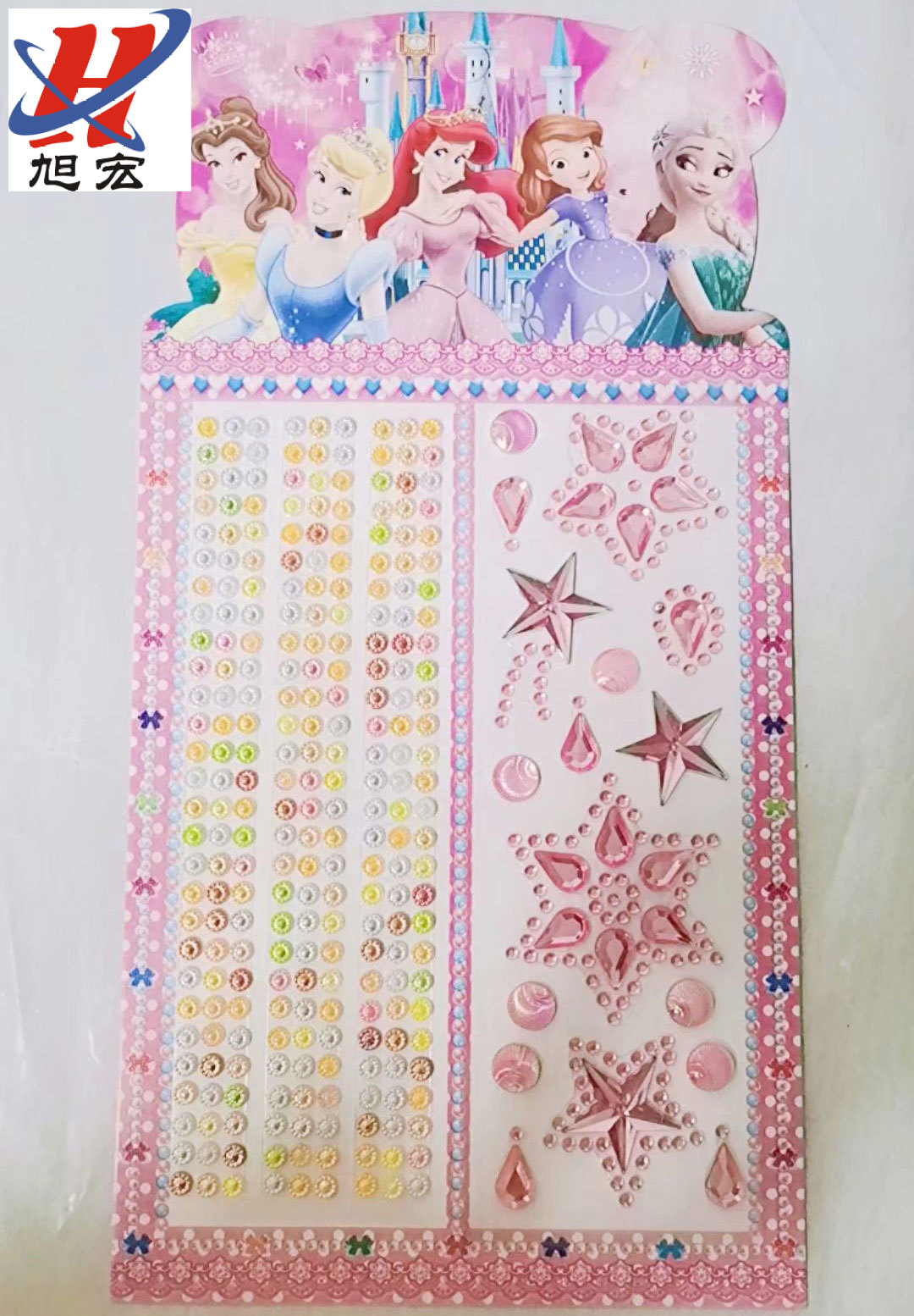 Mobile Phone Sticker Gemstone Sticker 3D handmade acrylic diamond pearl Puzzle decorative sticker jewelry sticker crystal