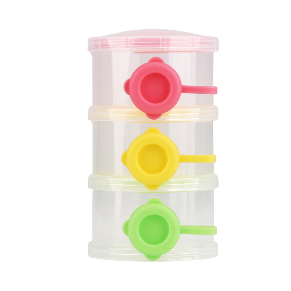 Snack boxes, baby milk powder boxes, colored milk powder boxes, PP side-opening milk powder boxes can be designed with three layers. Factory wholesale Item Picture