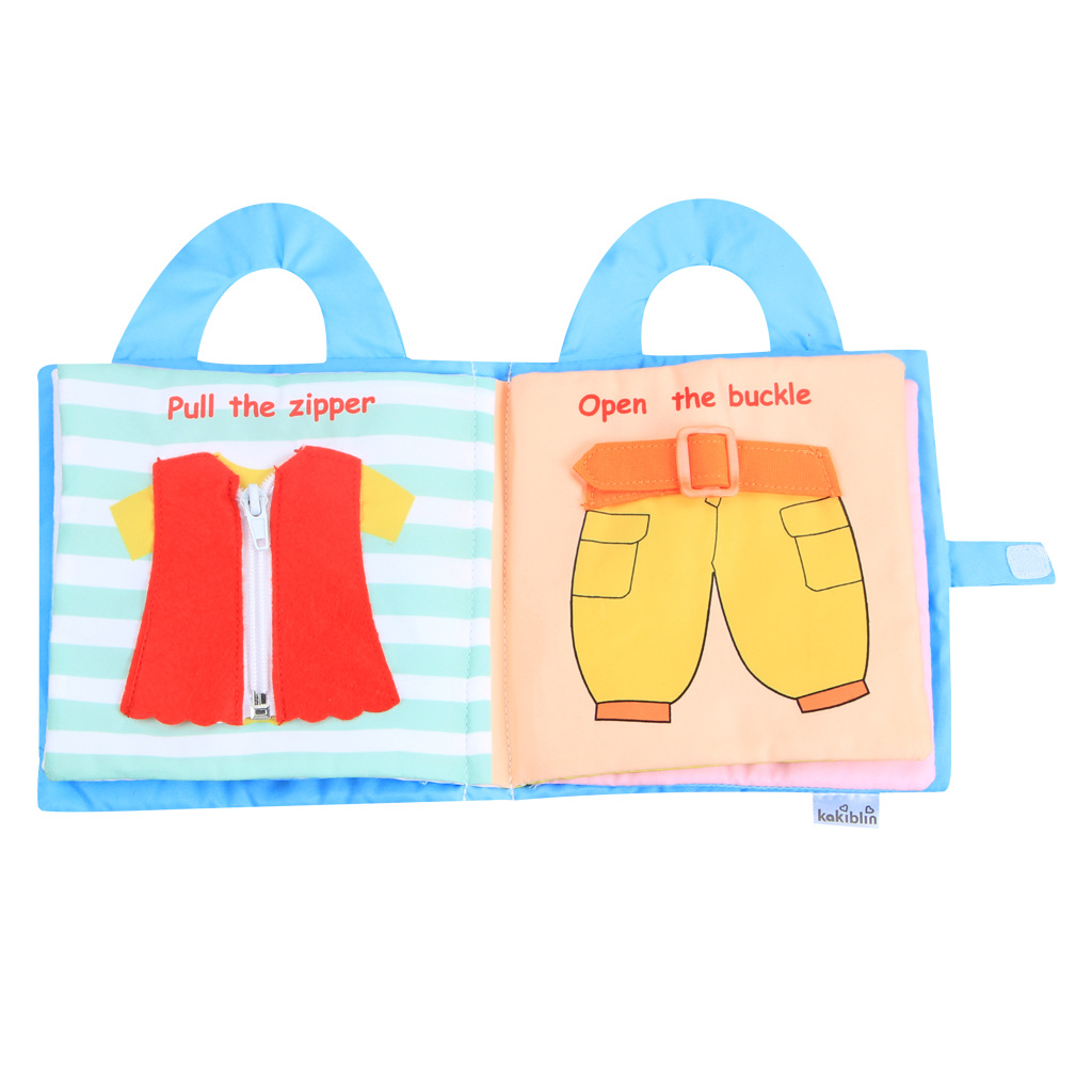 宝宝布书实物图