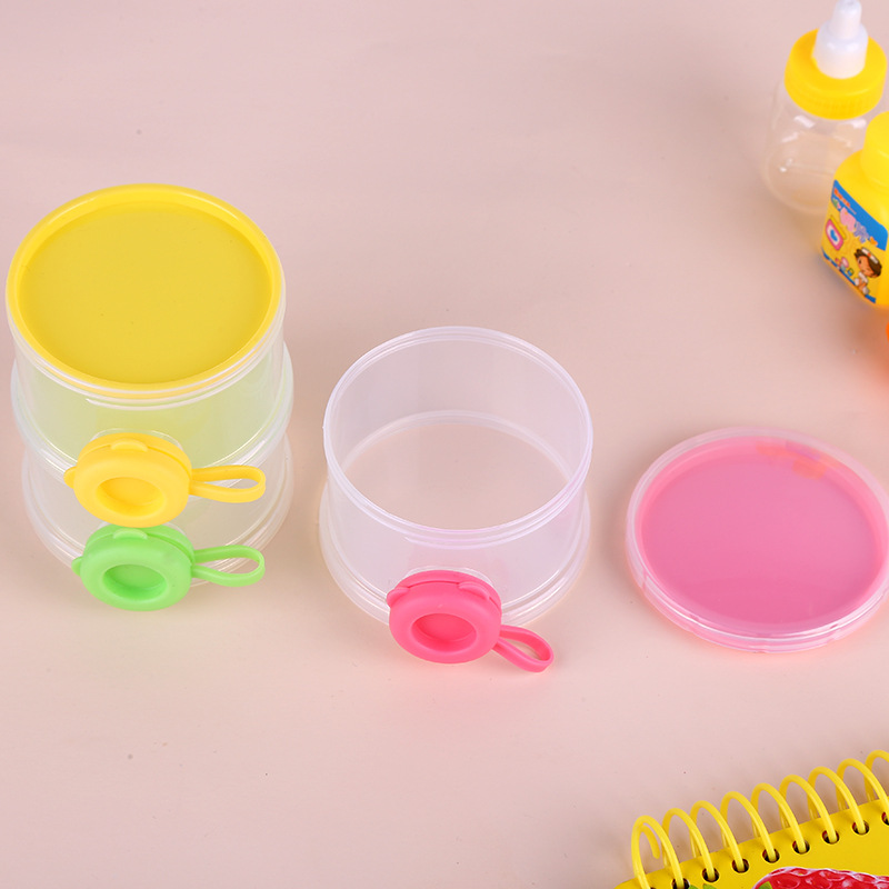 Snack boxes, baby milk powder boxes, colored milk powder boxes, PP side-opening milk powder boxes can be designed with three layers. Factory wholesale Specification image
