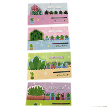Yiwu buy business alliance lovely plant design notepad this notepad