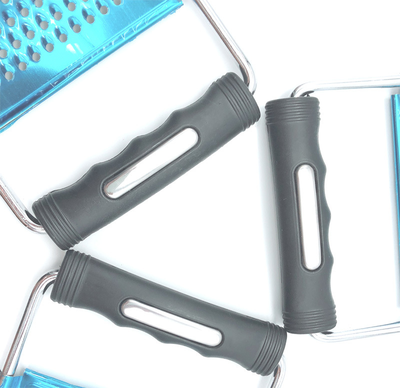 Multi-functional vegetable slicer, stainless steel grater, vegetable slicer, thickened grater, potato slicer and slicer, family-specific multi-functional fruit and vegetable grater, rectangular stainless steel grater plate, convenient and dedicated grater Specification image