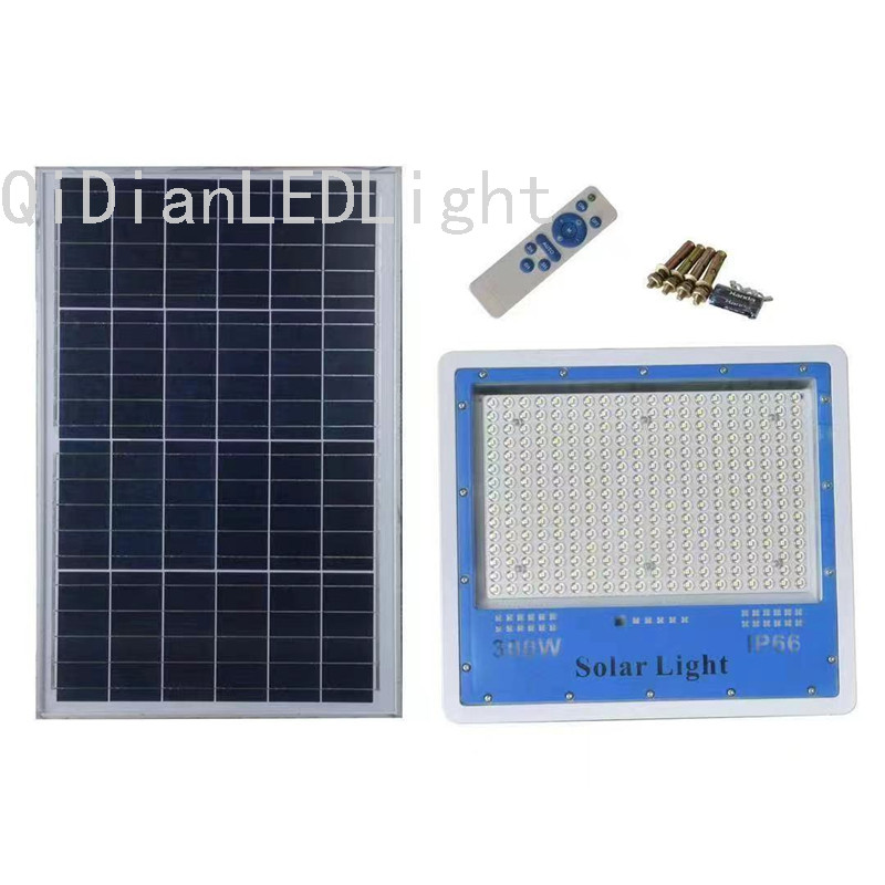 新款led投光灯太阳能透镜投光灯户外高亮农村家用壁灯防水聚光灯
