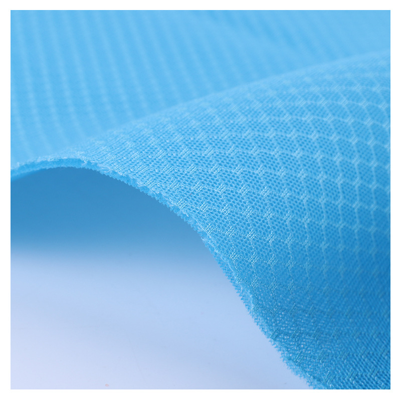 Factory direct supply of all-polyester sandwich mesh fabric, small football checkered sandwich stage and sportswear fabric Application Scenario