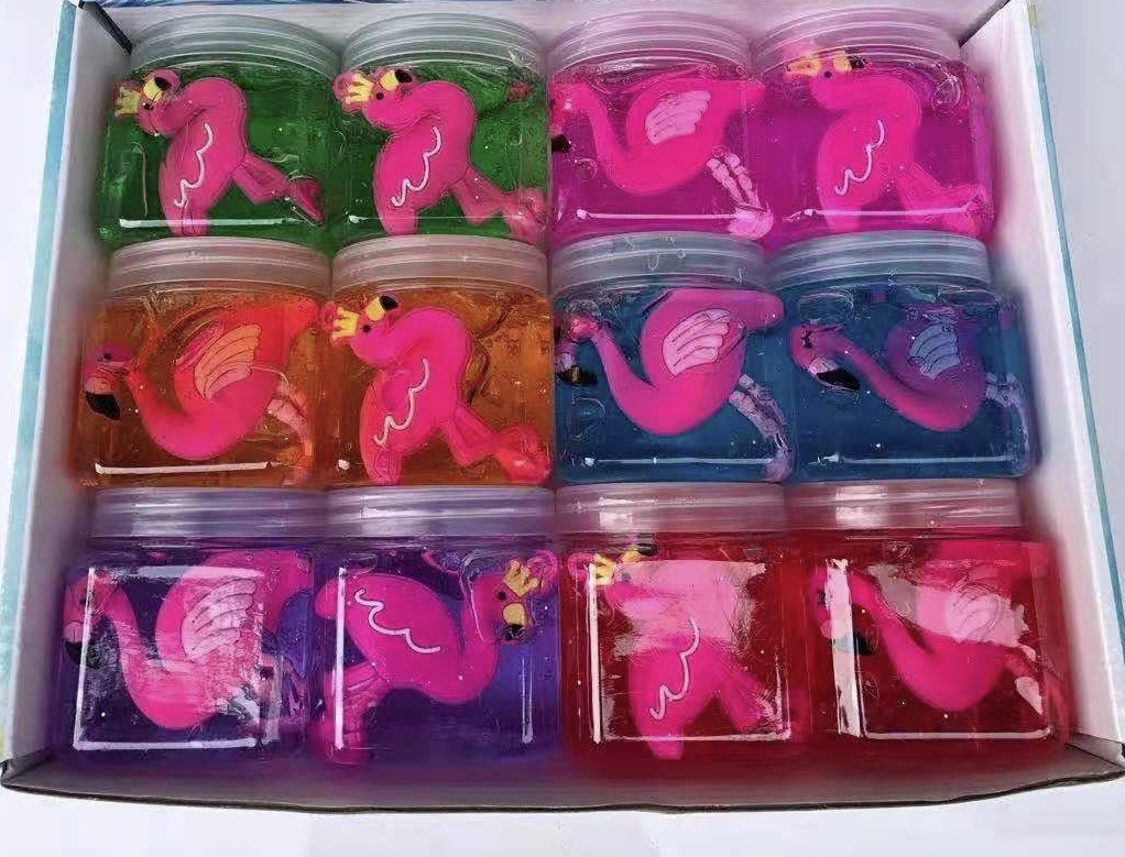 Crystal mud transparent jelly mud rubber color mud safety non-toxic Slime crystal mud douyin the same style Slime thumbnail