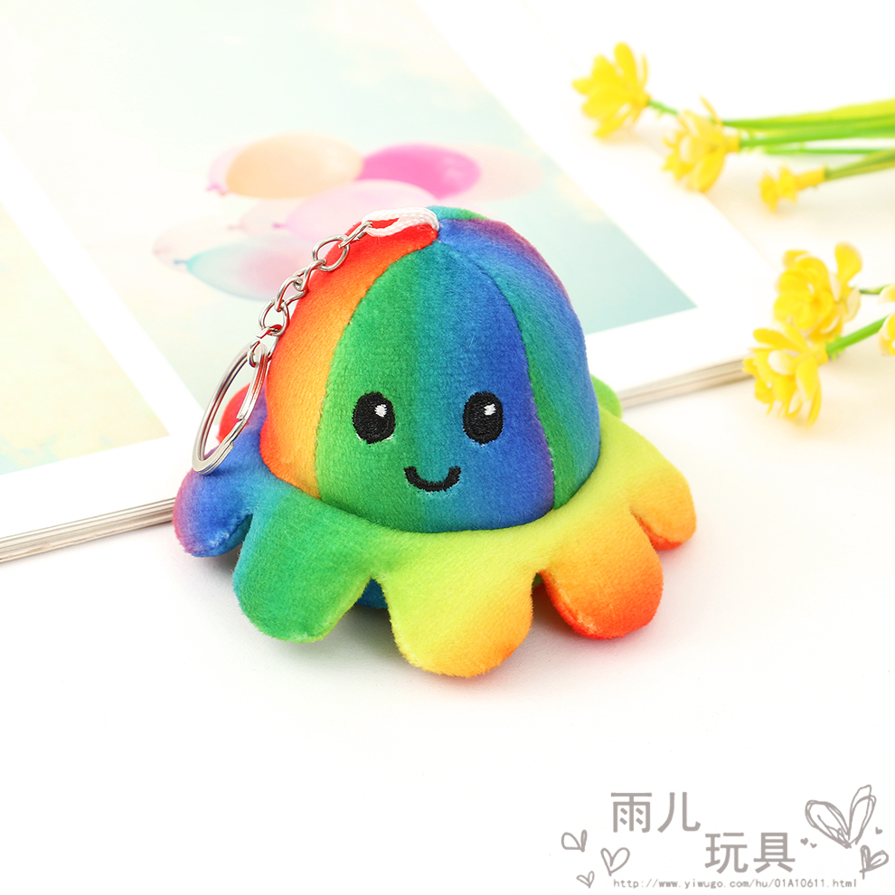 In-stock expression squid figurines, octopus plush toys, ocean aquarium gifts, fish dolls Specification image