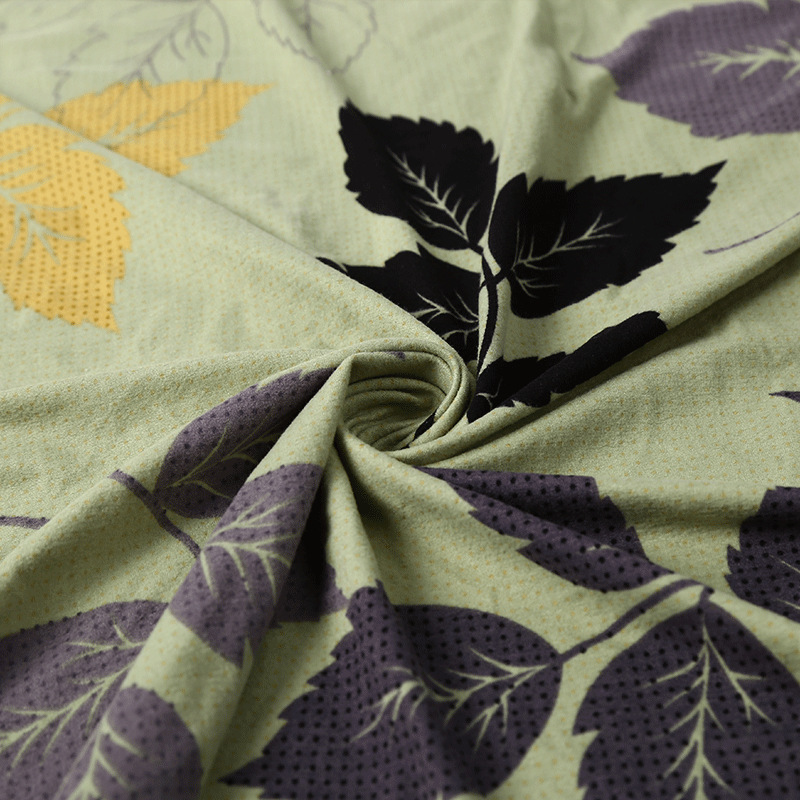 75D/30D牛奶丝印花 磨毛印花 沙发套座椅套床上用品 花型来样定制