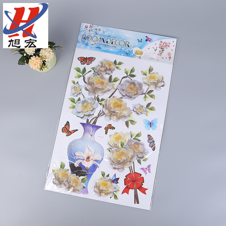 Three-dimensional layer wall stickers, decorative layer stickers, 3D stereoscopic stickers for house decoration details Picture