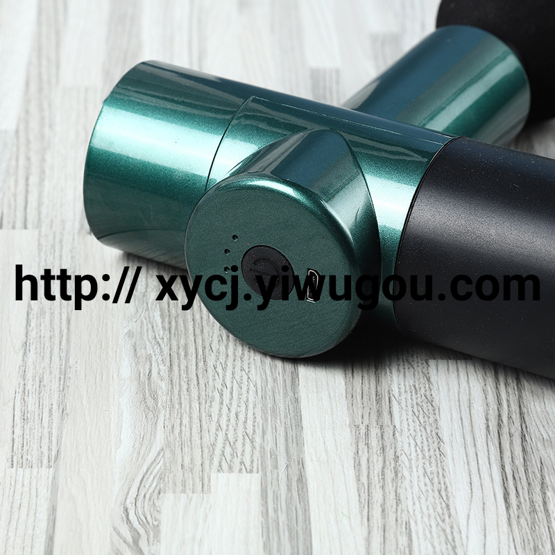 Factory direct sales mini pocket fascia gun, portable massage gun, USB charging, muscle relaxation electric massage instrument Item Picture