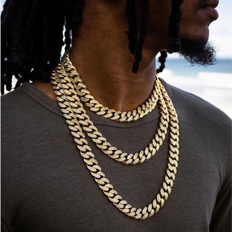 Personalized hip-hop style diamond-encrusted full diamond watch + bracelet + necklace -3 pieces /set exquisite gifts from the manufacturer Application Scenario