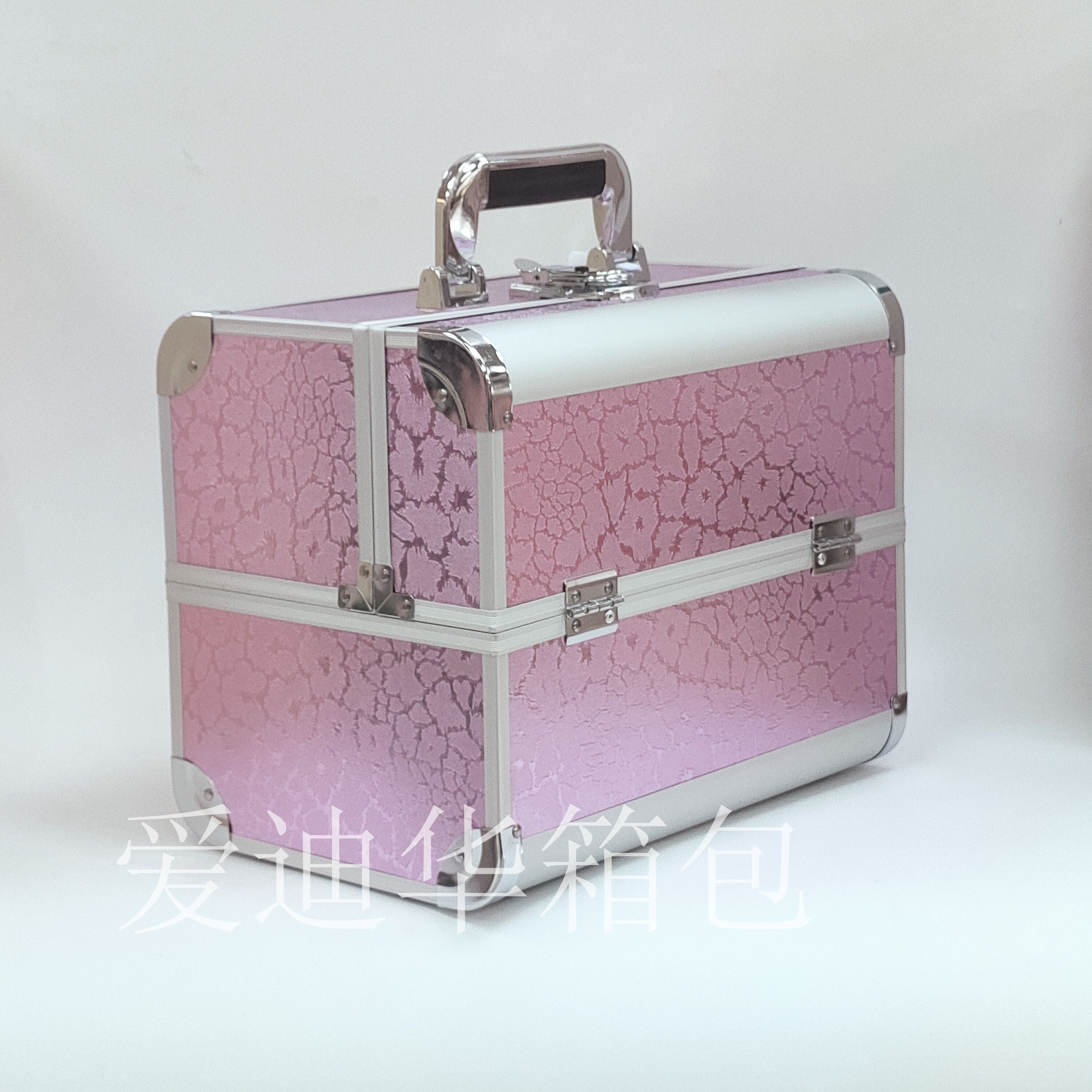 Aidihua's new fashionable and high-end nail, tattoo, beauty and makeup large-capacity dedicated tool storage and makeup aluminum box