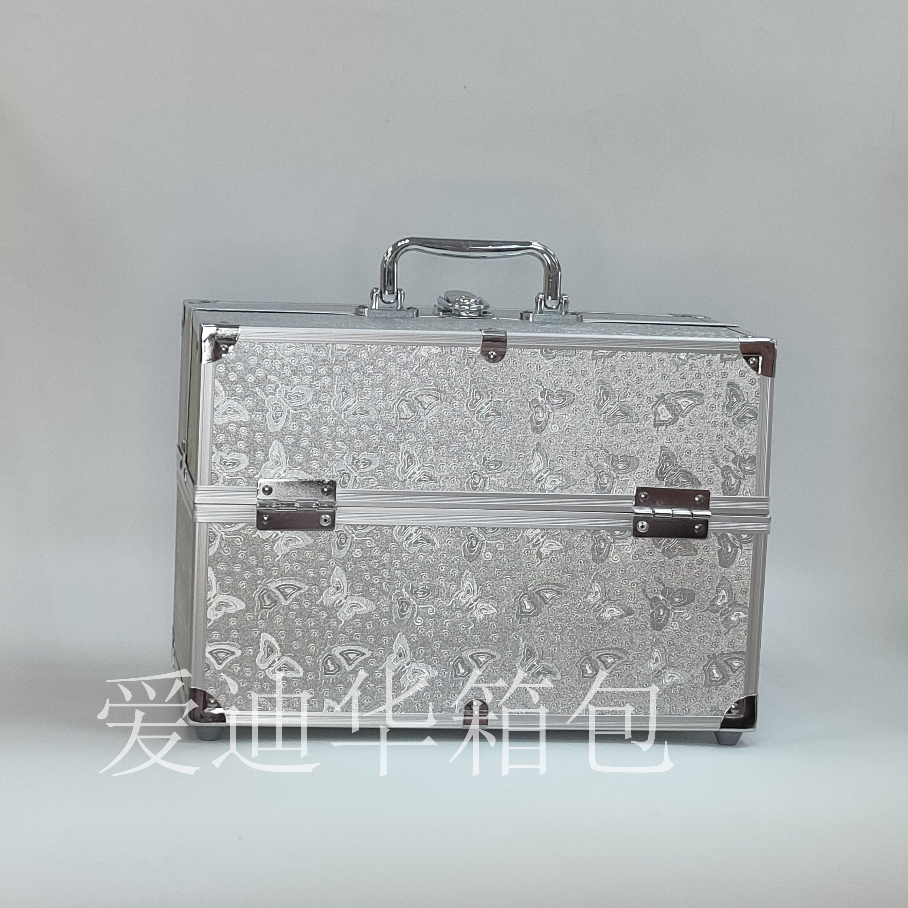 The new high-end three-layer large-capacity storage tool and makeup aluminum case from Aidihua is specially designed for tattoos and manicures details Picture
