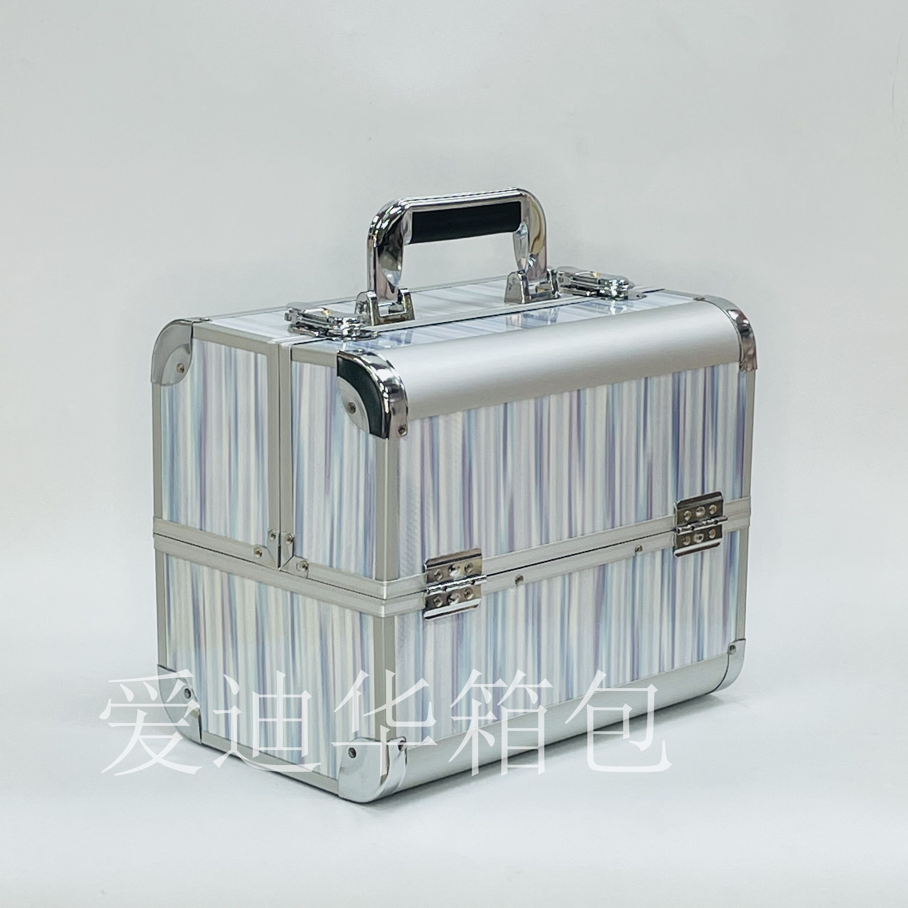 Aidihua's 2021 new stylish and intricate aluminum case for nail, beauty and tattoo storage with large capacity details Picture