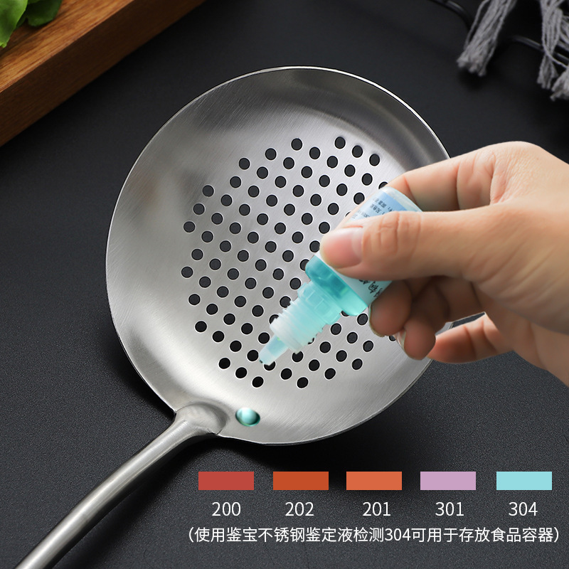 304 stainless steel spatula, strainer, stainless steel kitchenware 6-piece set, gift household kitchen set, hollow handle spatula, soup spoon, cooking spoon, spatula, kitchenware, kitchen tools, kitchenware set Item Picture