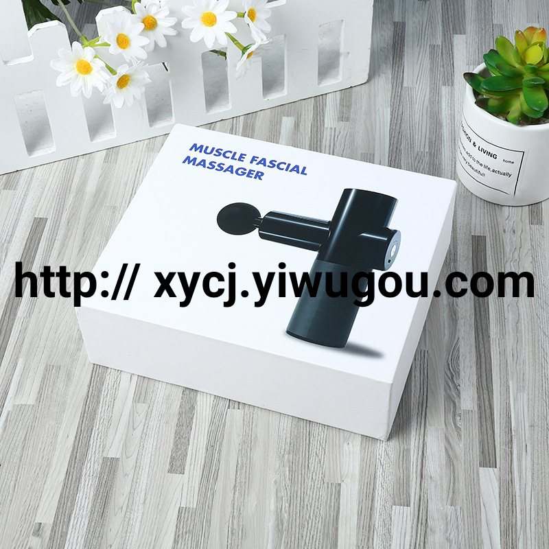 Factory direct sales mini pocket fascia gun, portable massage gun, USB charging, muscle relaxation electric massage instrument Application Scenario