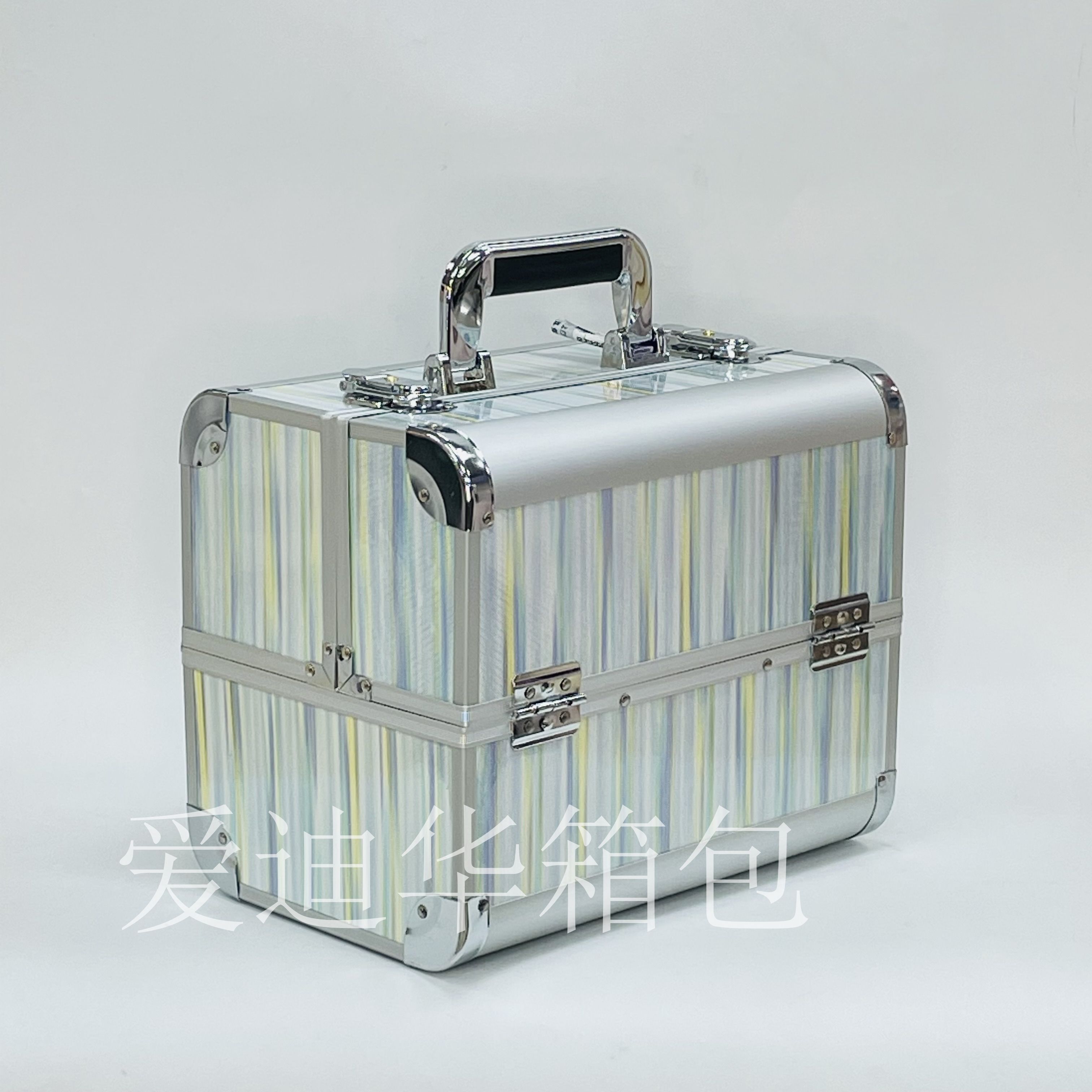Aidihua's 2021 new stylish and intricate aluminum case for nail, beauty and tattoo storage with large capacity Specification image