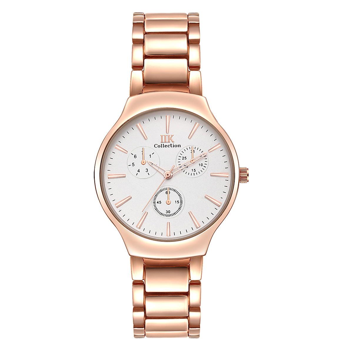Quartz watch factory directly sells couple watches, a pair of alloy strap watches, student watches, and high-quality couple watches Item Picture