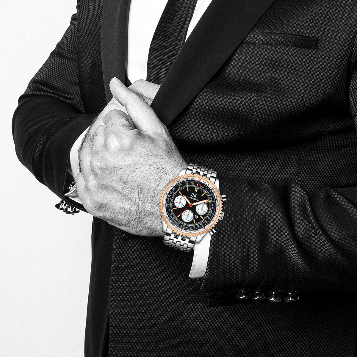 Factory direct sales quartz watches, men 's fine watches, digital dial luminous hands wristwatches wrist watch details Picture