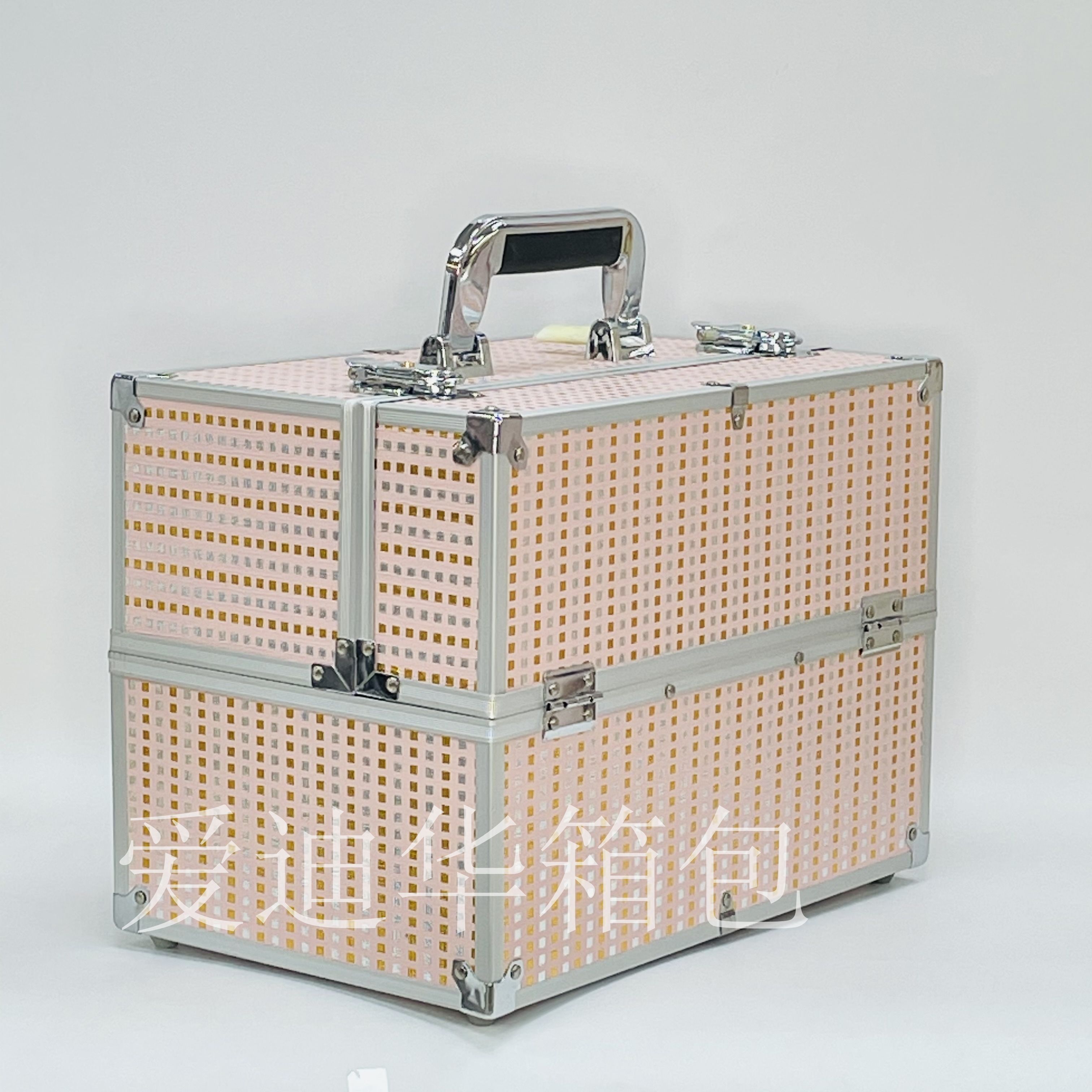 Aidihua Fashion's new multi-functional large-capacity storage tool for tattoos, manicures and beauty care, as well as a cosmetic aluminum case