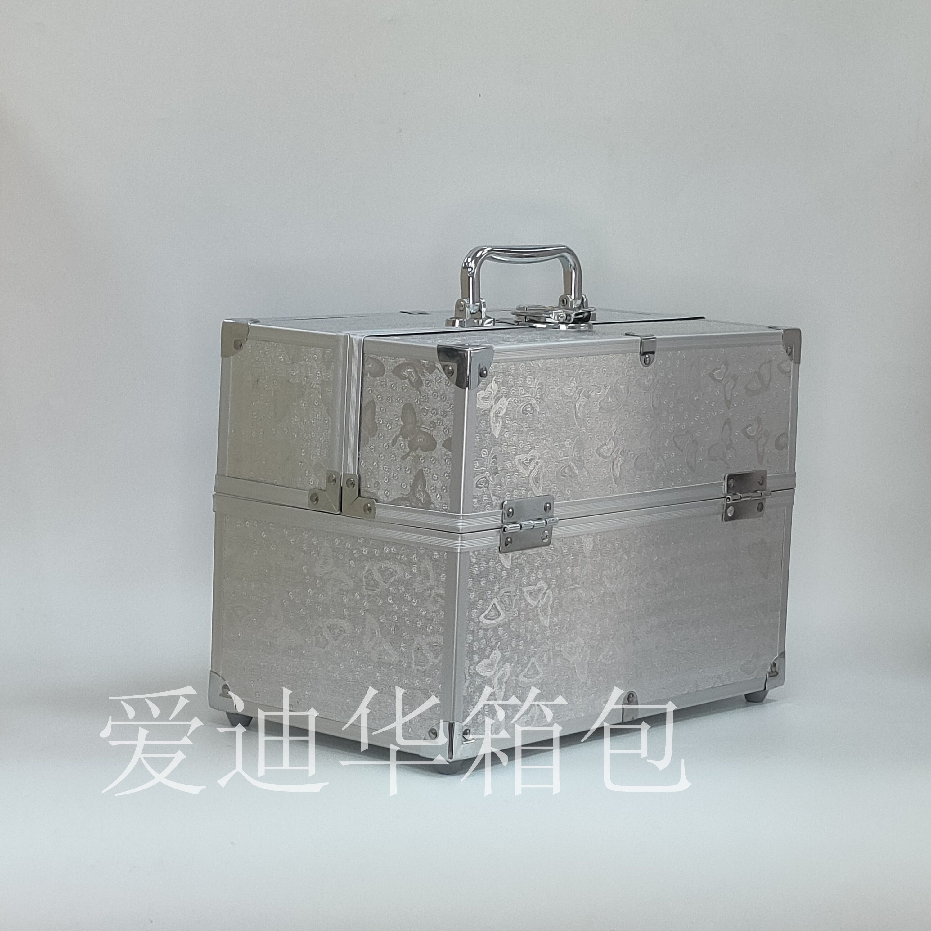 The new high-end three-layer large-capacity storage tool and makeup aluminum case from Aidihua is specially designed for tattoos and manicures