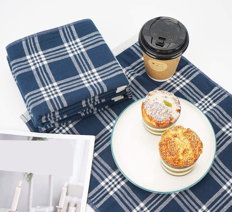 Tea cloth, kitchen tea table, coffee table, cleaning cloth - foreign trade absorbent tea towel napkin