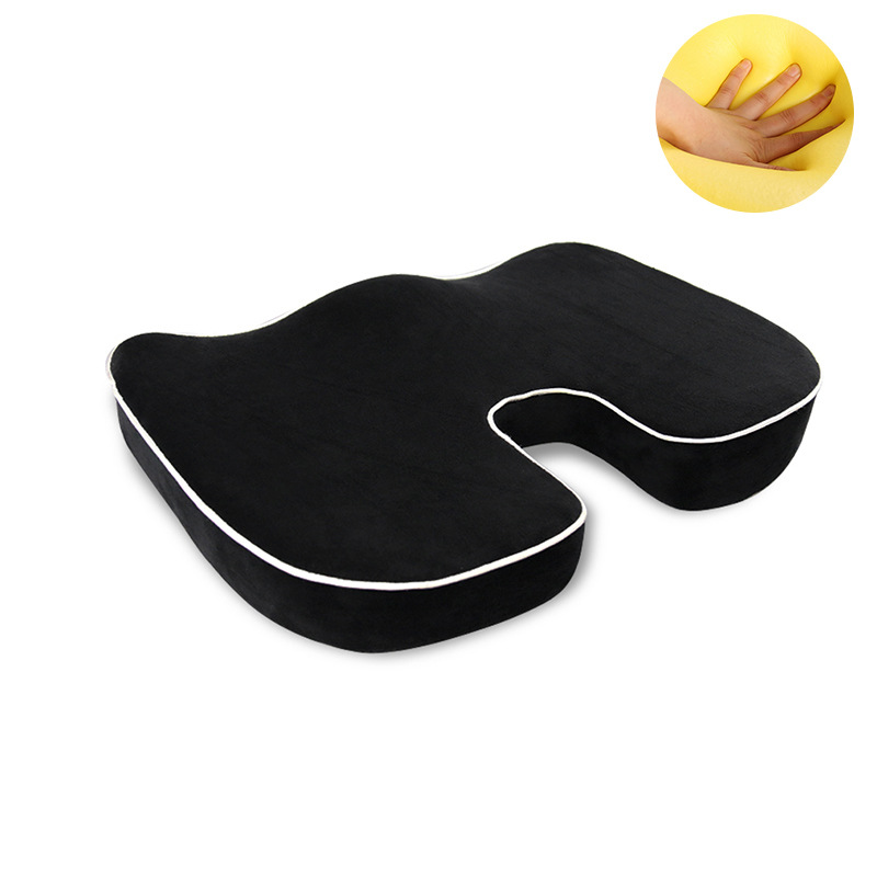 Cross-border slow rebound memory foam U-shaped seat cushion, office anti-slip seat cushion, Amazon Home