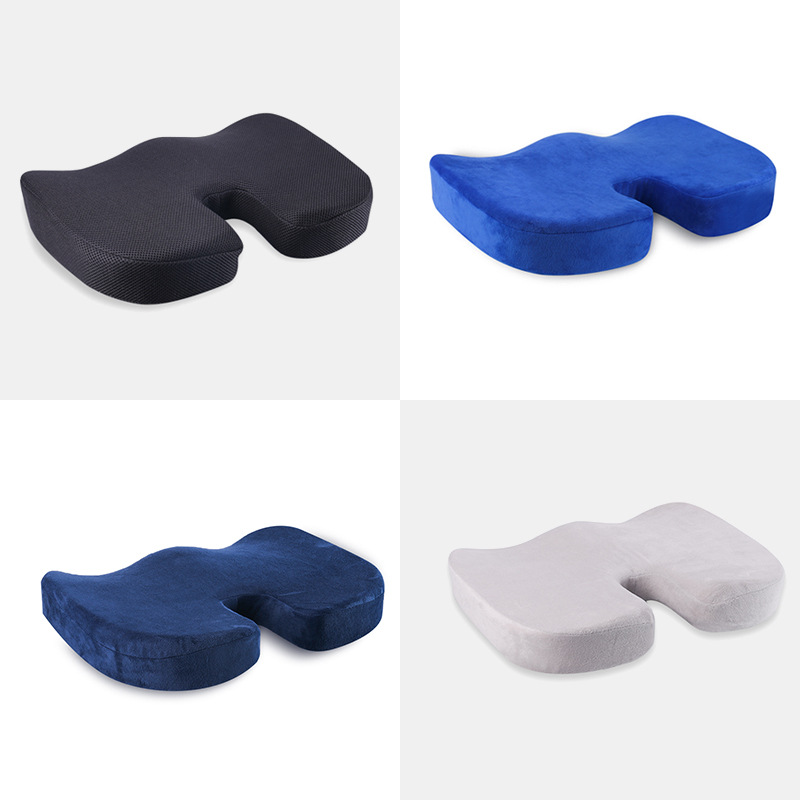 Cross-border slow rebound memory foam U-shaped seat cushion, office anti-slip seat cushion, Amazon Home details Picture
