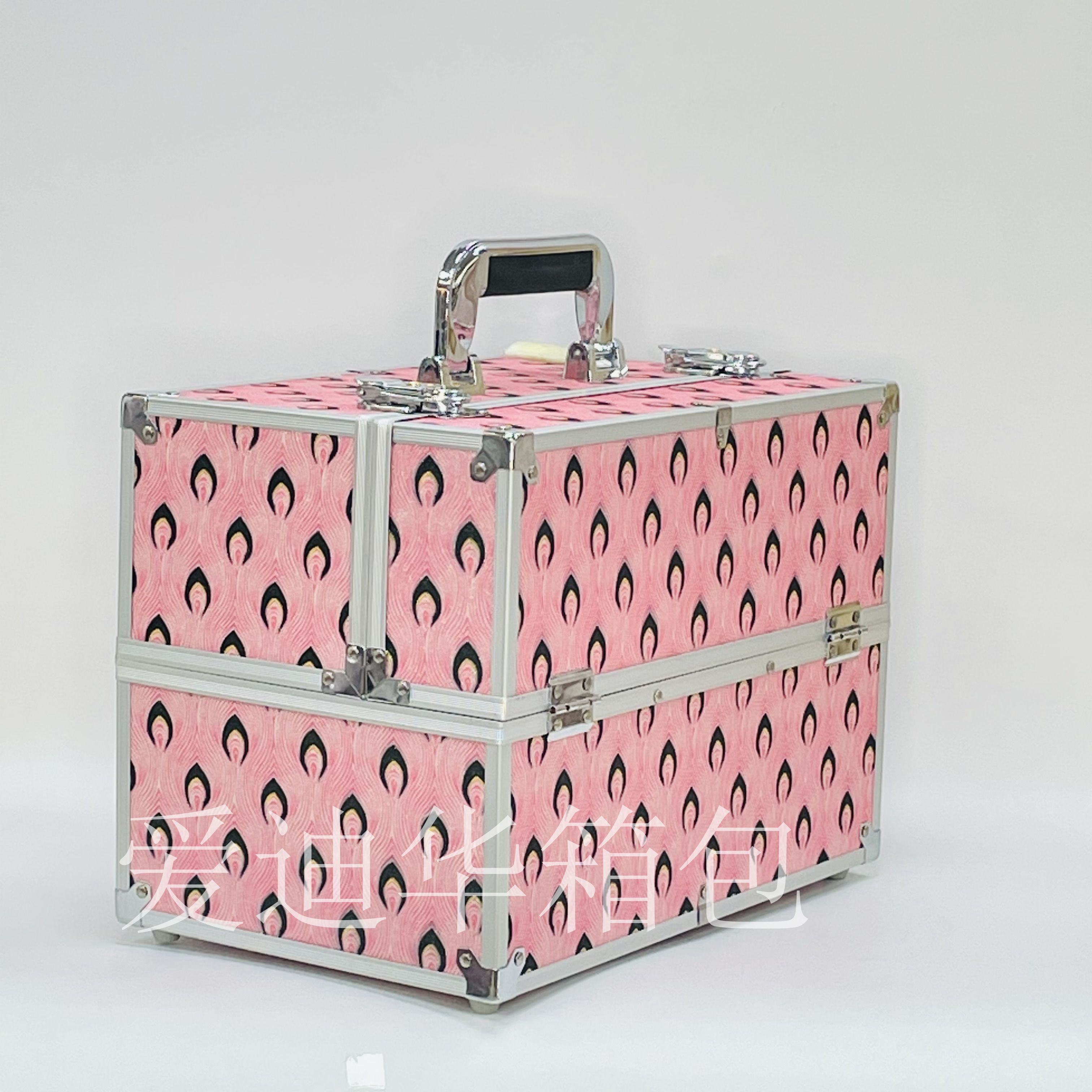 The new high-end feather, INS, tattoo, nail, beauty, ear cleaning and foot bath large-capacity cosmetic aluminum box from Aidihua Application Scenario