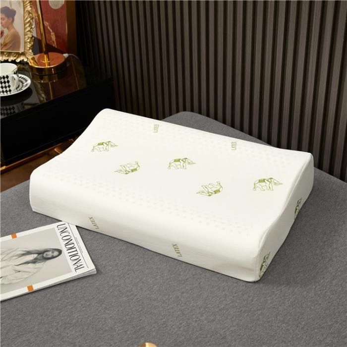 The standard adult version of the special price natural latex pillow is not a small-sized latex pillow details Picture