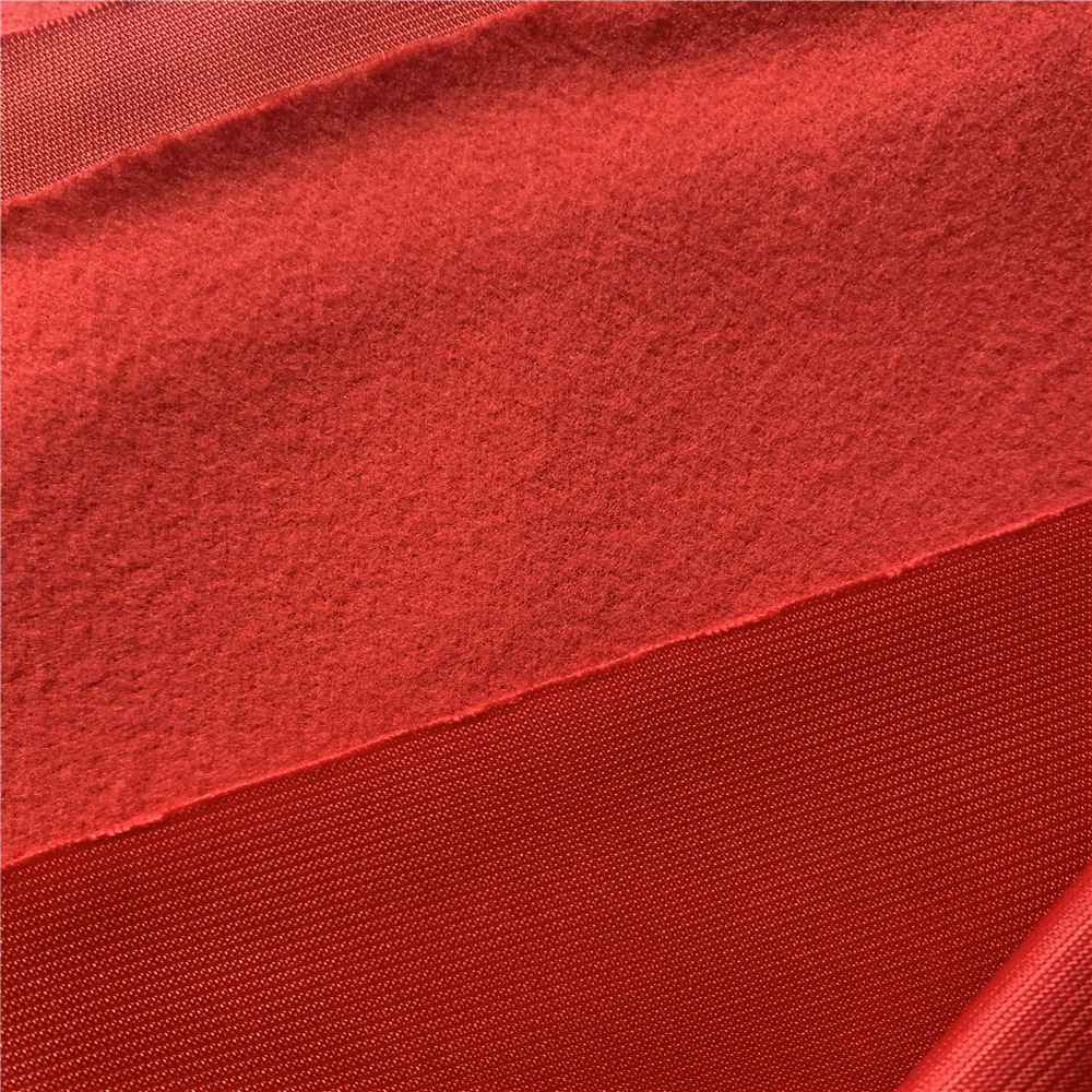 The manufacturer's all-polyester school uniform fabric is Golden velvet details Picture