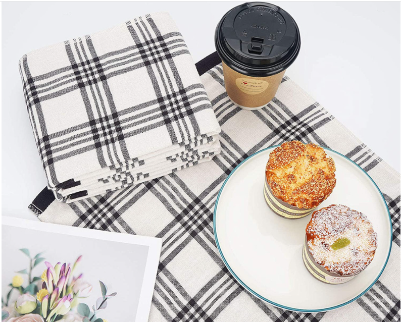 Tea cloth, kitchen tea table, coffee table, cleaning cloth - foreign trade absorbent tea towel napkin Specification image