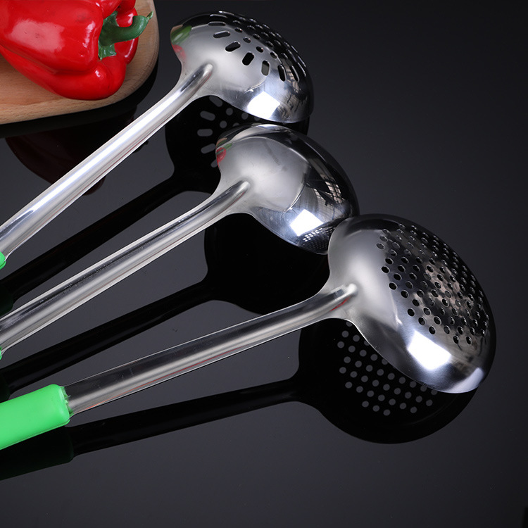 Wholesale stainless steel spatula and spoon sets for kitchen tools, Apple Hanya spatula Item Picture